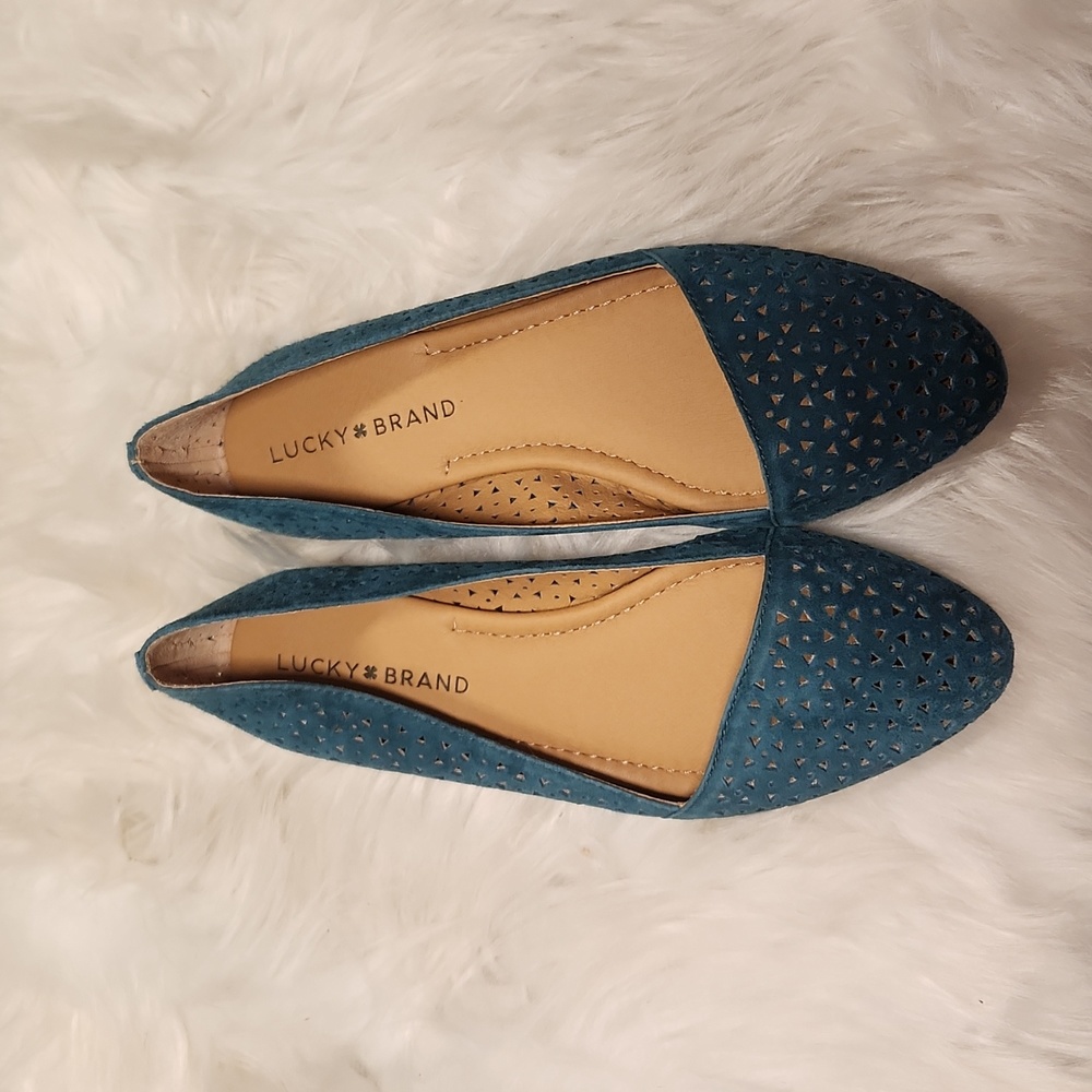 Lucky Brand Leather Flats